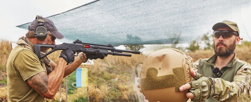 Балістичні випробування шоломів