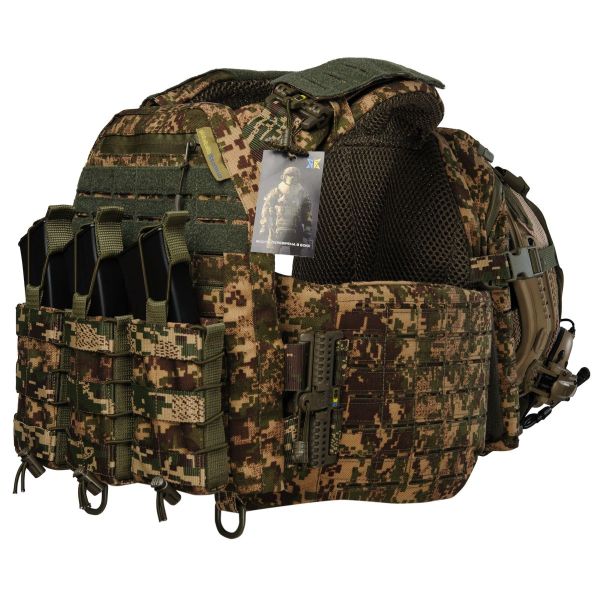 Преміум плитоноска Warmor Gen.5 + 3 підсумки під АК. Хижак. ХИЖАК