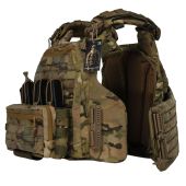 Бронежилет WARMOR Gen 6 + Combo Pack під 3 магазини AK/AR. Мультикам. 3 класу захисту ДСТУ МУЛЬТИКАМ