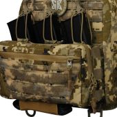 Преміум плитоноска Warmor Gen.6 Піксель+ підсумок органайзер комбінований під 3 магазини МУЛЬТИКАМ