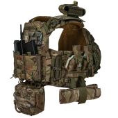 Бронежилет 6-го класу з захистом боків та паху Warmor Gen.5 Pro MAX. Мультикам. Розмір S-XL (регулюється)