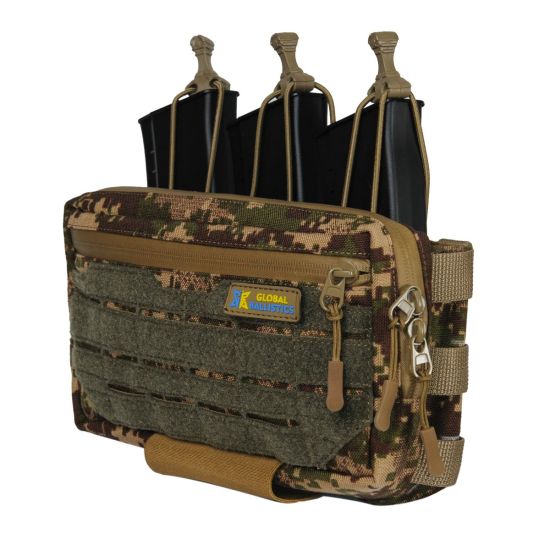 Підсумок органайзер комбінований Combo Pack під 3 магазини AK/AR.Хижак Хижак