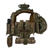 Бронежилет 6-го класу Warmor Gen.5 Pro MAX. Мультикам.  Розмір S-XL (регулюється)