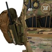 Преміум плитоноска Warmor Gen.6 PRO MAX із набором підсумків, захистом шиї та модульним фартухом МУЛЬТИКАМ