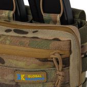 Підсумок органайзер комбінований Combo Pack під 3 магазини AK/AR. Мультикам. МУЛЬТИКАМ