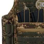Преміум плитоноска Warmor Gen.6 Хижак+ підсумок органайзер комбінований під 3 магазини МУЛЬТИКАМ