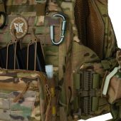 Преміум плитоноска Warmor Gen.6 PRO MAX із набором підсумків, захистом шиї та модульним фартухом МУЛЬТИКАМ