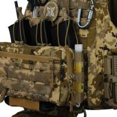 Преміум плитоноска Warmor Gen.6 Pro Max v2 з максимальним набором підсумків. Піксель. МУЛЬТИКАМ