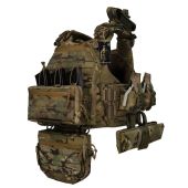 Бойовий Бронежилет WARMOR gen.6 (1 клас захисту). Мультикам. Вага 2,8 кг Мультикам