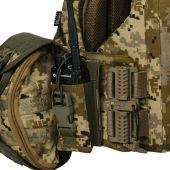 Преміум плитоноска Warmor Gen.6 Pro Max v2 з максимальним набором підсумків. Піксель. МУЛЬТИКАМ