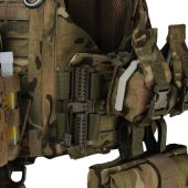 Преміум плитоноска Warmor Gen.6 PRO MAX із набором підсумків та модульним фартухом МУЛЬТИКАМ
