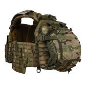 Бронежилет 6-го класу з захистом боків та паху Warmor Gen.5 Pro MAX. Мультикам. Піксель