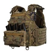 Бронежилет WARMOR Gen 6 + Combo Pack під 3 магазини AK/AR. Мультикам. 3 класу захисту ДСТУ МУЛЬТИКАМ