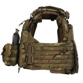 Комплект: Плитоноска Warmor Gen.6 МУЛЬТИКАМ з підсумком Combo Pack + РПС Warbelt і 8 підсумків  Піксель