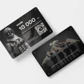 Подарунковий сертифікат-карта Global Ballistics на суму 10 000 гривень