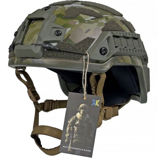 Тактичний шолом PGD-ARCH NIJ IIIA Multicam (Мультикам)  Виробник Данія ХL (60-64 см)