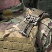 Тактична плитоноска Warmor Gen.4 піксель зі збільшеною площею захисту та швидким бічним і верхнім скиданням (без плит)