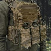 Тактичний жилет - плитоноска (чохол) Warmor Gen.3 піксель з підсумками під магазини та швидким бічним і верхнім скиданням (без плит)