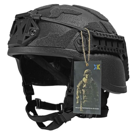 Кевларовий шолом Arch Combatant Pro LowCut (без вирізу) Чорний M (55-59 см)