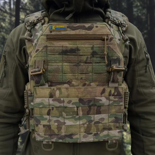 Тактичний жилет - плитоноска Warmor Gen.3 зі швидким боковим і верхнім скиданням мультикам (без плит і підсумок)