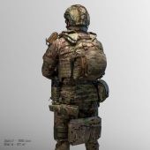 Плитоноска Warmor Gen. 5 в максимальній комплектації: балістичний захист шиї, плеч, боковин, паху, фартуху, поясу і ніг ХИЖАК
