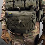 Тактичний жилет - плитоноска (чохол) Warmor Gen.3 Max олива зі швидким бічним і верхнім скиданням з підсумками, сумка скидання, напашник, аптечка