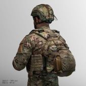 Преміум плитоноска Warmor Gen.5 + 3 підсумки під АК. МУЛЬТИКАМ.