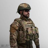 Преміум плитоноска Warmor Gen.5 + 3 підсумки під АК. МУЛЬТИКАМ.