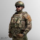 Плитоноска Warmor Gen.5 PRO MAX, колір Мультикам