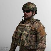 Преміум плитоноска Warmor Gen.5 + 3 підсумки під АК. МУЛЬТИКАМ.
