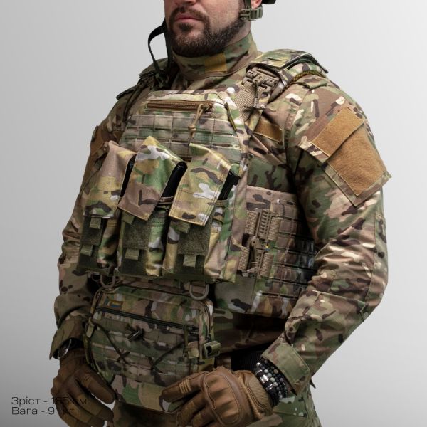 Плитоноска Warmor Gen.5 PRO MAX, колір Мультикам