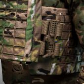 NEW! Преміум плитоноска Warmor Gen.5 PRO MAX з модульним балістичним фартухом для захисту паху. Мультикам.