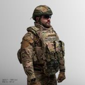 NEW! Преміум плитоноска Warmor Gen.5 PRO MAX з захистом шиї. МУЛЬТИКАМ.