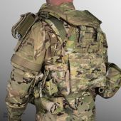 Плитоноска Warmor Gen.3 Pro Max ПІКСЕЛЬ + Захист шиї, плечей та 9 підсумків
