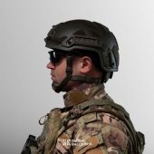 Тактичний шолом PGD-ARCH NIJ IIIA Olive (олива) Виробник Данія