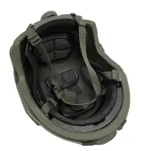 Шлем FAST Future Assault Shell NIJ IIIa олива с улучшенными вставками