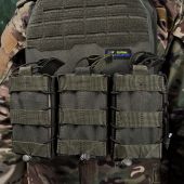 Плитоноска ARES Gen.2 МАХ ОЛИВА + 7 підсумків