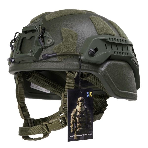 Шолом MICH 2000 Assault Shell Helmet NIJ IIIA олива