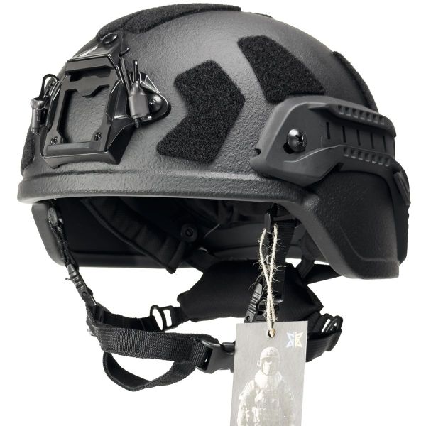 Шолом MICH 2000 Assault Shell Helmet NIJ IIIA Чорний