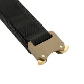 Тактичний ремінь Cobra Buckle Tactical Belt M-Tac. Розмір M/L. Чорний