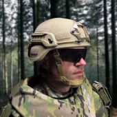 Шолом MICH 2000 Assault Shell Helmet NIJ IIIA Койот