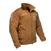 Флісова тактична кофта Patriot Pro Coyote від Global Ballistics M/L (48-50)