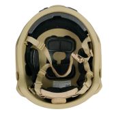 Шолом FAST Future Assault Shell NIJ IIIa койот з покращеними вставками