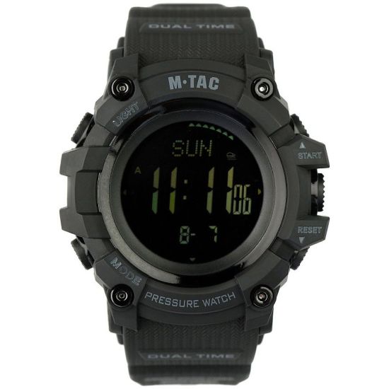 Годинник тактичний Adventure M-Tac. Чорний