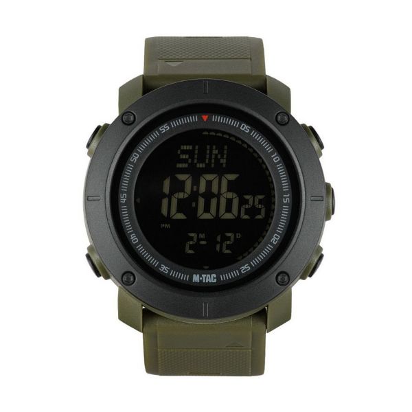 Тактичний годинник з компасом 2095 Army M-Tac. Олива