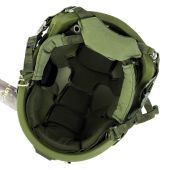 Кевларовий Шолом FAST Maritime з підвісною системою WENDY Kevlar Олива  L