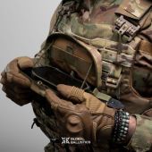 Нагрудний адміністративний підсумок "Viper Pack" (під телефон та документи). Кріплення Molle. Пиксель