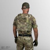 Тактичний жилет - плитоноска (чохол) Warmor Gen.3 з підсумками під магазини та швидким бічним і верхнім скиданням мультикам (без плит)