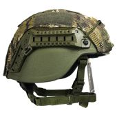 Балістичний шолом з вухами Sestan-Busch Helmet NIJ IIIА BK-ACH-MC Олива L (58-62 см)