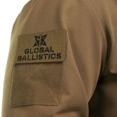 Тактична куртка Softshell Global Ballistic  Койот XL